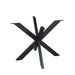 Matrixpoot Rond Zwart 140 cm Koker 4x8 cm-Tafelpoten-Creating Home