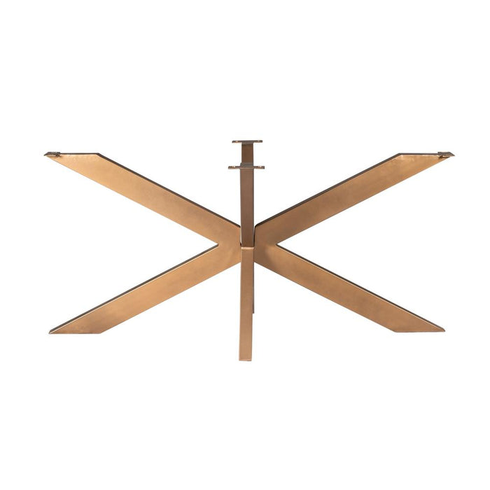 Matrixpoot - ovaal/rechthoek - Bronze-Eettafels-Starfurn