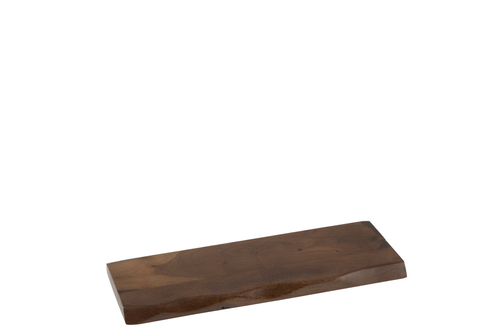 Muurplank Gerard acacia hout bruin small-Vakkenkasten-J-Line