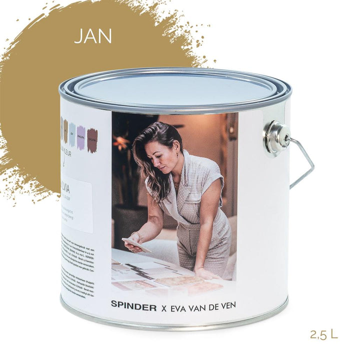 Muurverf SPINDER X EVA WALL PAINT Stof Jan 16x16x15.7cm-Wanddecoratie-Spinder