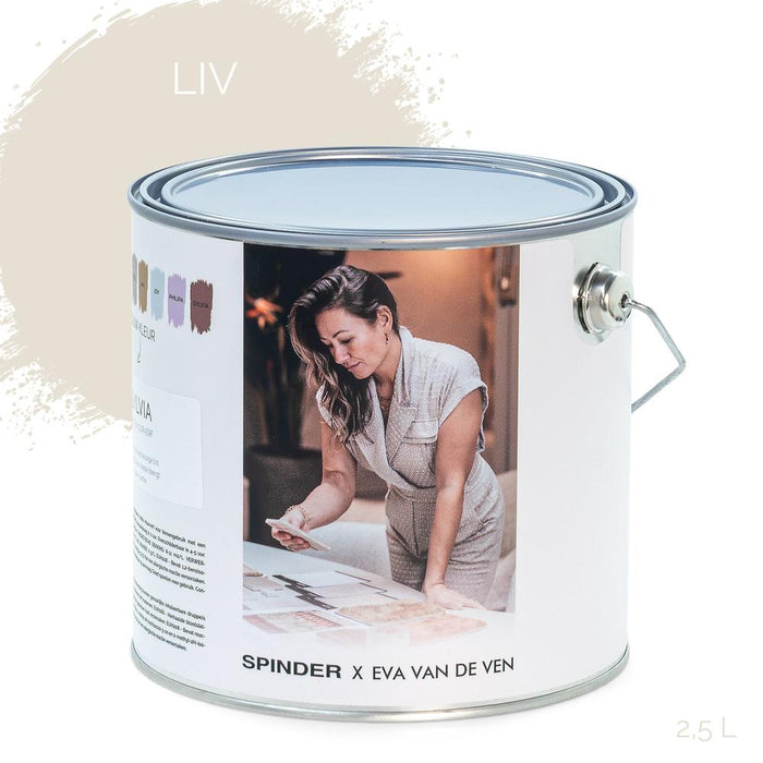 Muurverf SPINDER X EVA WALL PAINT Stof Liv 16x16x15.7cm-Wanddecoratie-Spinder