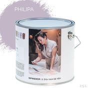 Muurverf SPINDER X EVA WALL PAINT Stof Philipa 16x16x15.7cm-Muurverf-Spinder