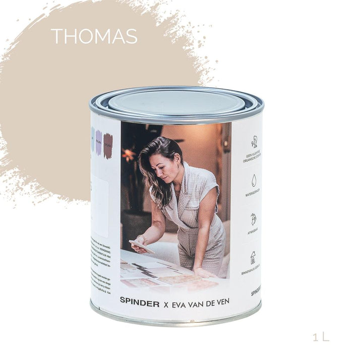 Muurverf SPINDER X EVA WALL PAINT Stof Thomas 11x11x13.3cm-Wanddecoratie-Spinder