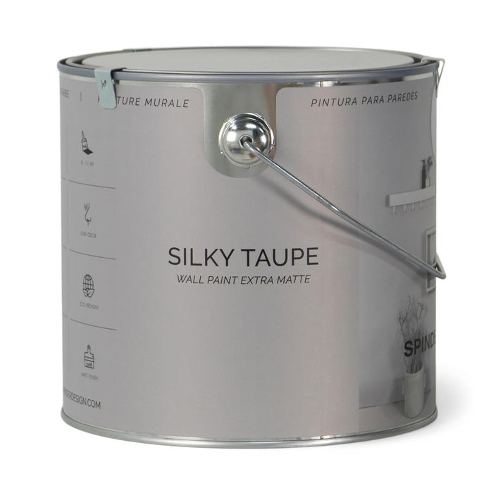 Muurverf WALL PAINT Silky Taupe 16.7x16.7x15.7cm Spinder Design-Muurverf-Spinder