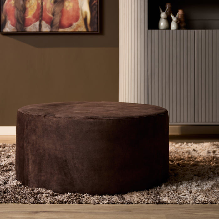 My Sofa Hocker | Rond | 80 cm | Adore 108 | Brown-Starfurn