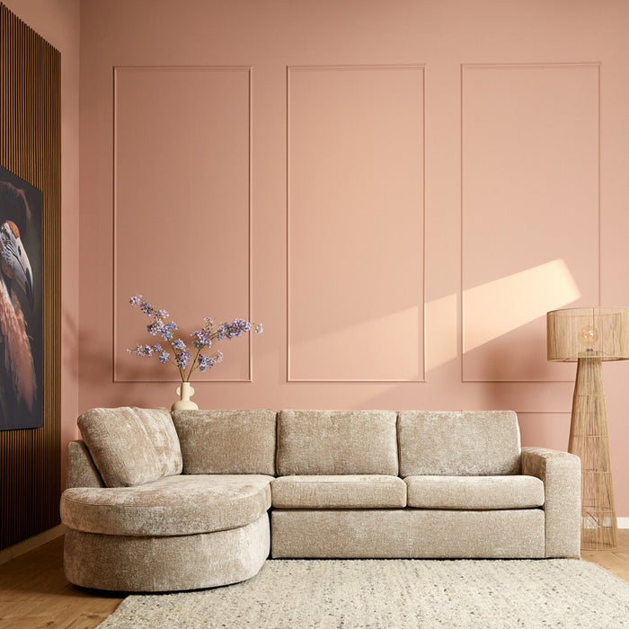 MySofa Alma | Beige | Divan Links + 2,5 zits | 5 jaar garantie-2-Zitsbanken-Starfurn