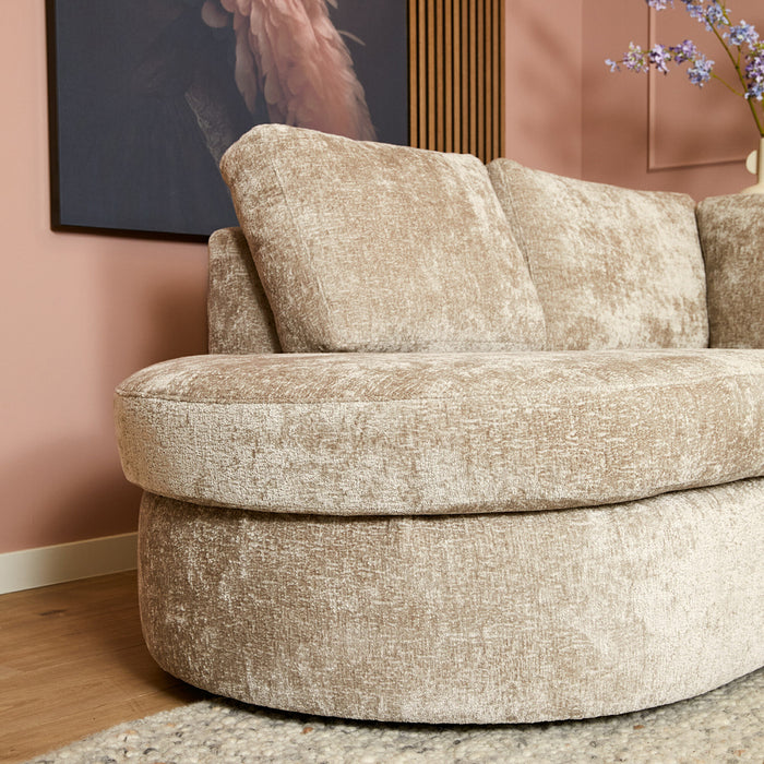 MySofa Alma | Beige | Divan Links + 2,5 zits | 5 jaar garantie-2-Zitsbanken-Starfurn