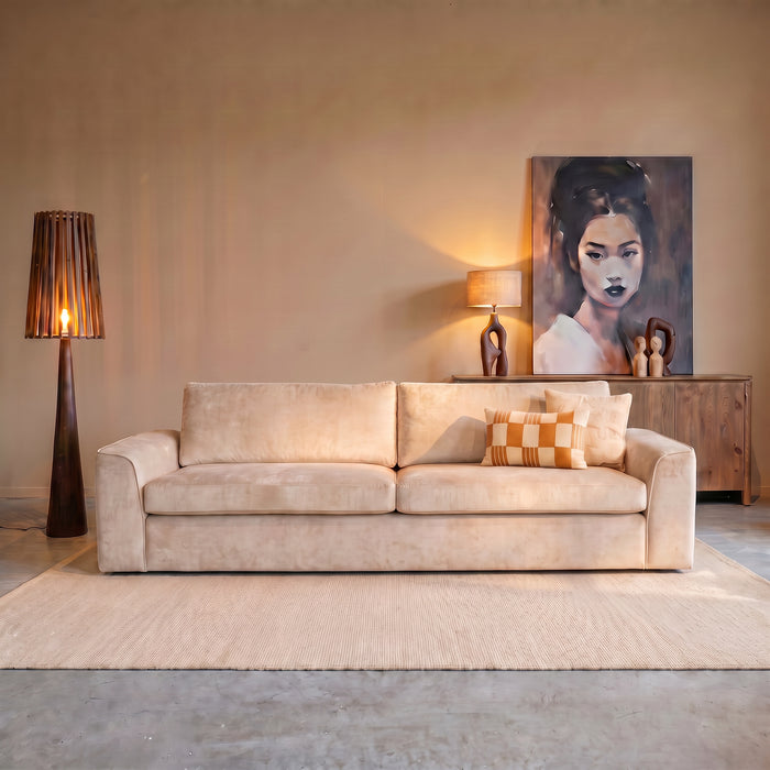 MySofa Teddy 2,5 Zits Velvet Beige