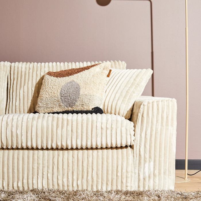 MySofa hoekbank Teddy | 5 jaar garantie | 2,5 zits + Divan Rechts-Hoekbanken-Starfurn