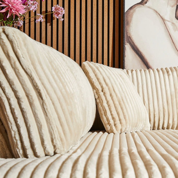 MySofa hoekbank Teddy | 5 jaar garantie | 2,5 zits + Divan Rechts-Hoekbanken-Starfurn