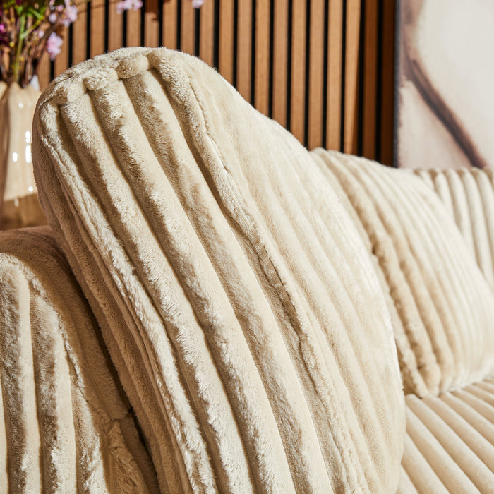 MySofa hoekbank Teddy | 5 jaar garantie | Divan Links + 2,5 zits-Hoekbanken-Starfurn