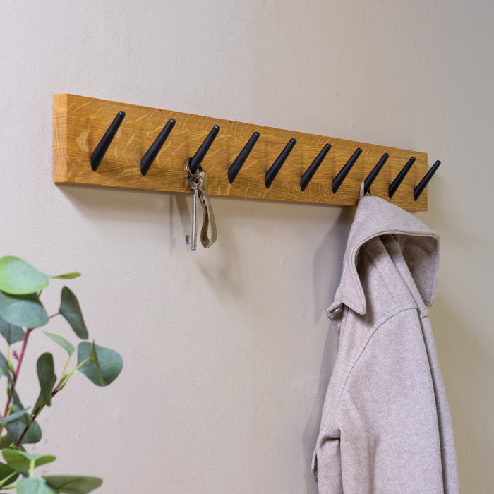 NUB 10 Wandkapstok - Eiken Spinder Design-Kapstokken-Spinder