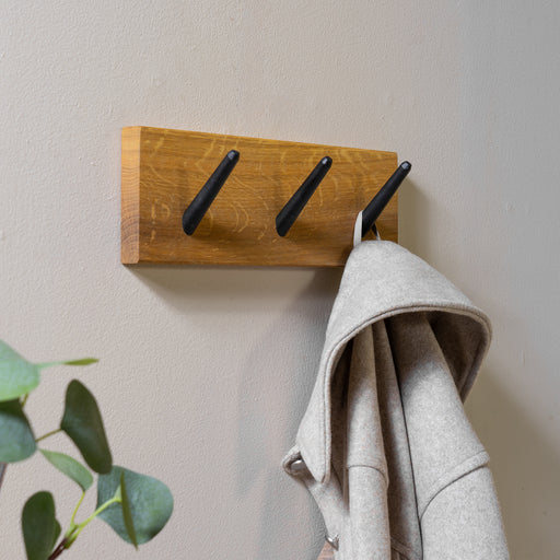 NUB 3 Wandkapstok - Eiken Spinder Design-Kapstokken-Spinder