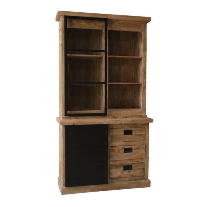 Nashville Vitrinekast - 120 cm-Vitrinekasten-Starfurn