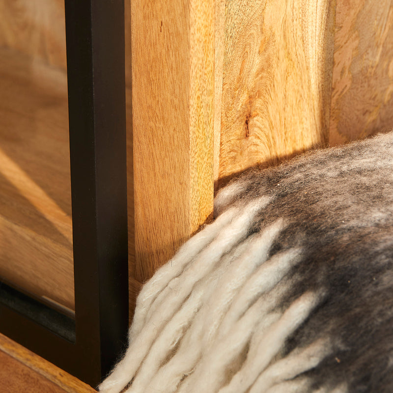 Nashville Vitrinekast 160 cm 160x45x220 cm-Vitrinekasten-Starfurn