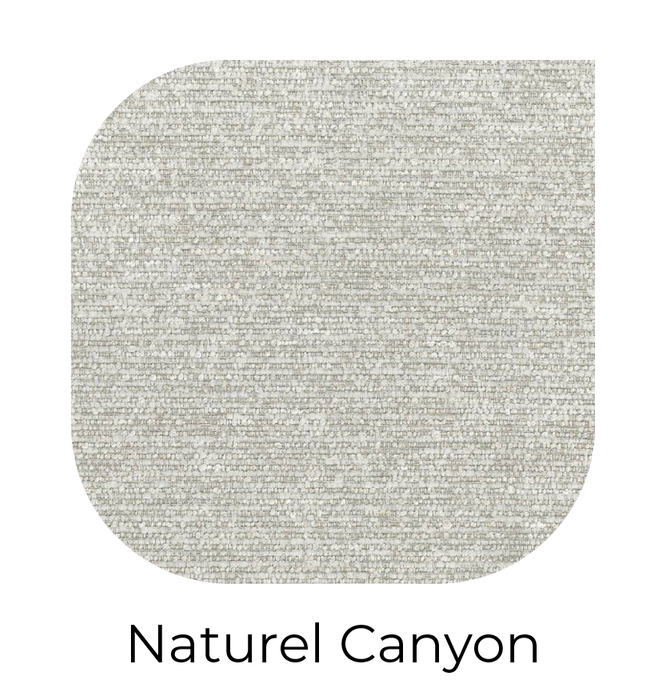 LABEL51 Eetkamerstoel Thorben Naturel Canyon Taupe Metalen Frame-Eetkamerstoelen-LABEL51