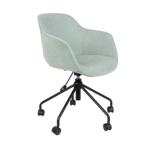 Office Stoel Junzo Rib Light Green-Bureaustoel-Creating Home