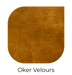 LABEL51 Barkruk Jelt Oker Velours Laag 42x46x92 cm-Barkrukken-LABEL51