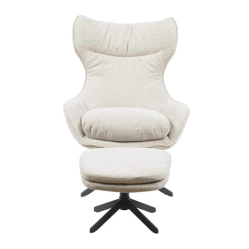 Olivia Taupe 77x85x108 cm-Eetkamerstoelen-Starfurn