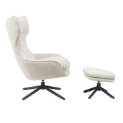 Olivia Taupe 77x85x108 cm-Eetkamerstoelen-Starfurn