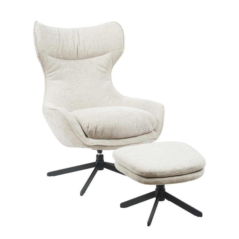 Olivia Taupe 77x85x108 cm-Eetkamerstoelen-Starfurn
