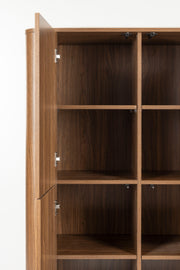 Opbergkast Almira Hout Bruin 40x100 cm-Opbergkasten-Creating Home