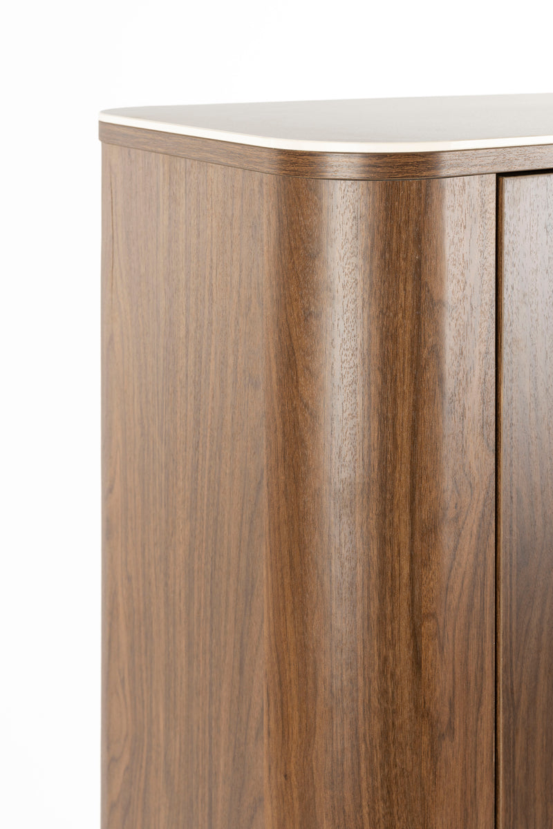 Opbergkast Almira Hout Bruin 40x100 cm-Opbergkasten-Creating Home