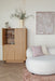 Opbergkast Almira Hout Naturel 40x100 cm-Opbergkasten-Creating Home