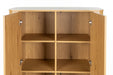 Opbergkast Almira Hout Naturel 40x100 cm
