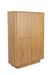 Opbergkast Almira Hout Naturel 40x100 cm-Opbergkasten-White Label Living