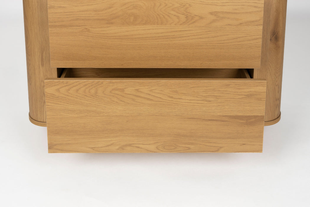Opbergkast Almira Hout Naturel 40x90 cm