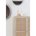Opbergkast Amaya Low 2do MDF, Metaal Beige 38x80 cm-Opbergkasten-Creating Home