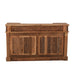 Opbergkast Barkast 2 Lades Gerecycled Hout Naturel 180x55x106 cm-Opbergkasten-J-Line