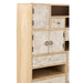 Opbergkast Beige Mangohout hout 38x84 cm-Opbergkasten-J-Line