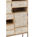 Opbergkast Beige Mangohout hout 38x84 cm-Opbergkasten-J-Line