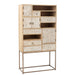Opbergkast Beige Mangohout hout 38x84 cm-Opbergkasten-J-Line