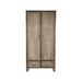 Opbergkast Bergkast Fence Vintage Metaal 2-Deurs 90x50x185 cm-Opbergkasten-LABEL51