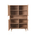Opbergkast Bergkast Jule Naturel Eiken Barkast 110x49x158 cm-Opbergkasten-LABEL51