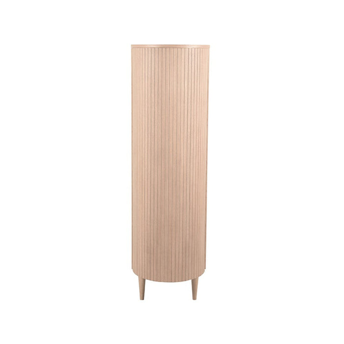 Opbergkast Bergkast Oliva Naturel Eiken 125 cm 125x47x158 cm-Opbergkasten-LABEL51