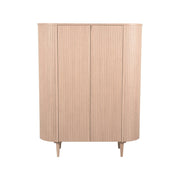 Opbergkast Bergkast Oliva Naturel Eiken 125 cm 125x47x158 cm-Opbergkasten-LABEL51