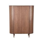 Opbergkast Bergkast Oliva Walnoot Eiken 125 cm 125x47x158 cm-Opbergkasten-LABEL51