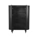 Opbergkast Bergkast Oliva Zwart Eiken 125 cm 125x47x158 cm-Opbergkasten-LABEL51
