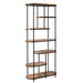 Opbergkast Brix Eettafel Marmer metaal 84x35x190 cm-Opbergkasten-Livingfurn