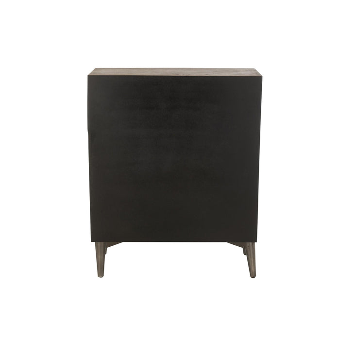 Opbergkast Bruin Mangohout hout 45x90 cm-Opbergkasten-J-Line