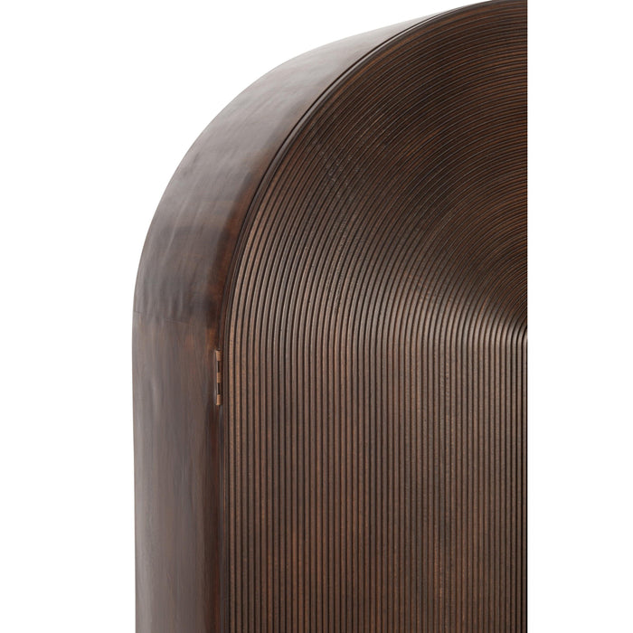 Opbergkast Bruin Mdf 45x90 cm-Opbergkasten-J-Line
