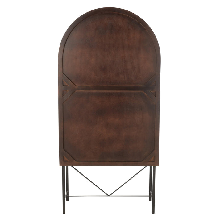 Opbergkast Bruin Mdf 45x90 cm-Opbergkasten-J-Line