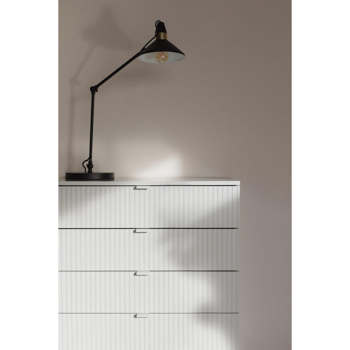 Opbergkast Cayo MDF, Metaal Grijs 40x79 cm-Opbergkasten-Creating Home