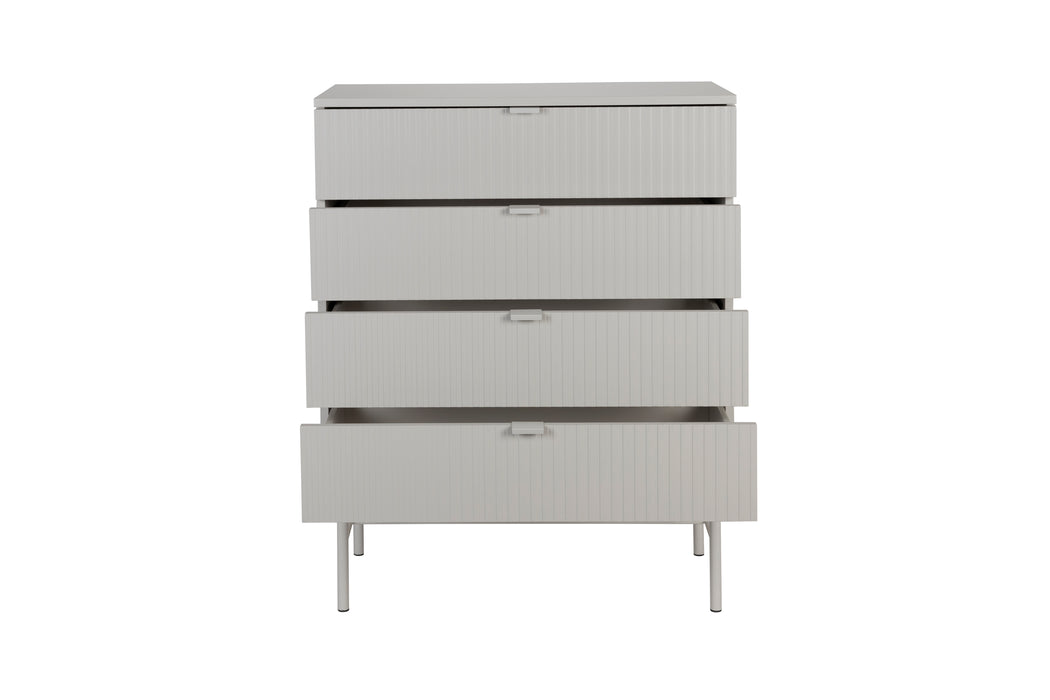 Opbergkast Cayo MDF, Metaal Grijs 40x79 cm-Opbergkasten-Creating Home