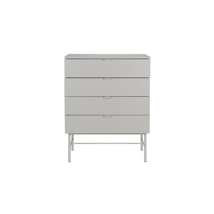 Opbergkast Cayo MDF, Metaal Grijs 40x79 cm-Opbergkasten-Creating Home