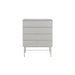 Opbergkast Cayo MDF, Metaal Grijs 40x79 cm-Opbergkasten-Creating Home